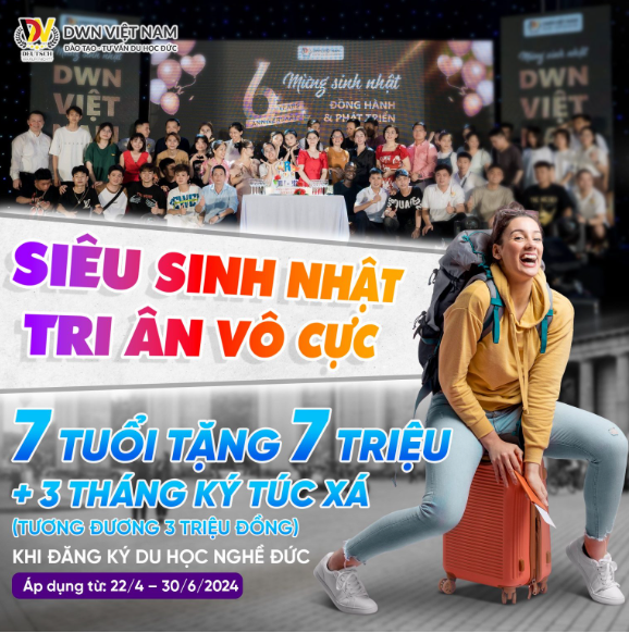 DWN VIỆT NAM – SINH NHẬT 7 TUỔI TRI ÂN LÊN ĐẾN 7 TỶ